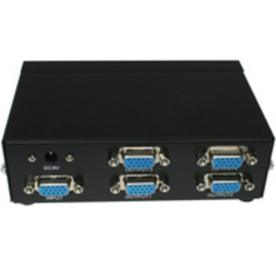 Vga splitter 1 input to 4 output, bandwidth: 350mhz, resolution: 1920x1440