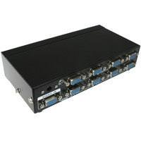 VGA Splitter 1 Input to 8 Output, Bandwidth: 350MHz, Resolution: 1920x1440 - Thumbnail 1