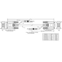 50ft Premium Molded VGA Male to Female Monitor Extension Cable with Ferrites - Thumbnail 3