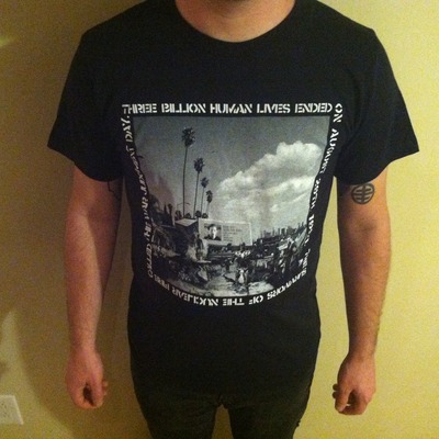 Crass terminator t-shirt