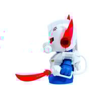 Kidrobot 3" DamGun 'Bots DIY Bot Mini Model Kit - White - Thumbnail 3