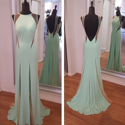 Cheap bridesmaid dress,chiffon bridesmaid dresses,tulle backless gown,custom a line chiffon bridesmaid dress,long bridesmaid dresses,15042313