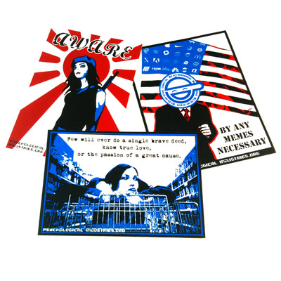 Meme warfare 10th anniversary sticker pack - by psychological industries