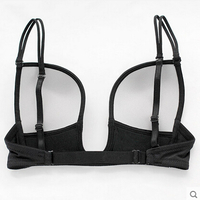 Deep Plunge Push Up Bra - Thumbnail 2