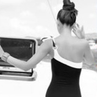 Triangle One Piece Swimsuit  - Thumbnail 1