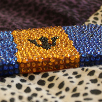 Barbados Flag Bling Case - Thumbnail 1