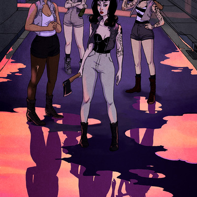 The sirens 11x17" print