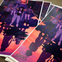 The Sirens 11x17" Print - Thumbnail 1