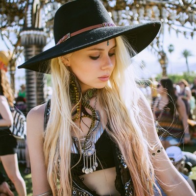 Gypsy soul necklace in silver