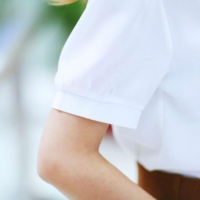 Sweet cute bow tie doll chiffon blouse