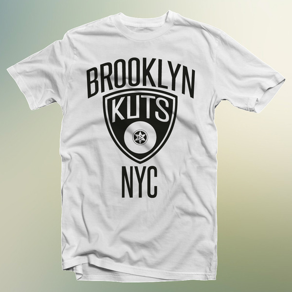 Brooklyn Kuts T-Shirt (Black/White)