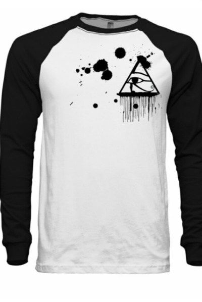 Allegedly Horus eye baseball tee