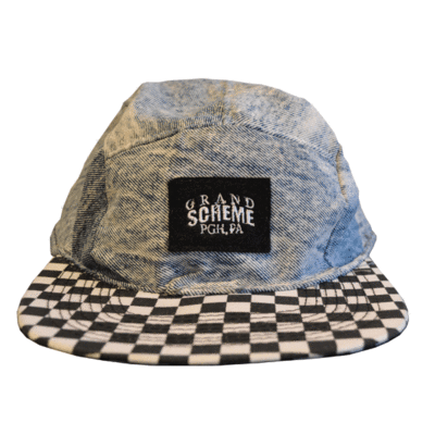 Stonewashed denim camper