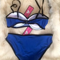 Sun Kissed Bikini in Blue - Thumbnail 1