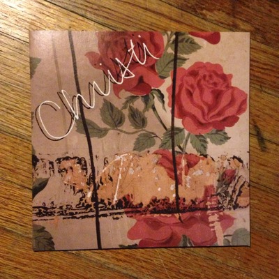 Christi - "Cry" b/w "Get You Off My Mind"