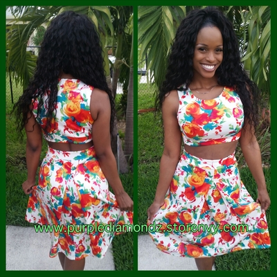 Floral Goddess Green