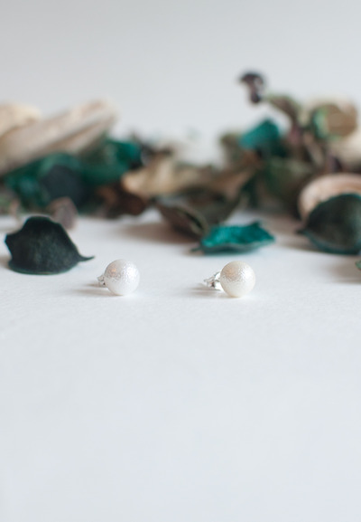 Cotton Pearl Earrings ER0885