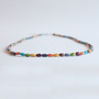 Ceramic Beads Long Necklace NL0685-1