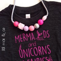 Mermaids & Unicorns Necklace  - Thumbnail 1