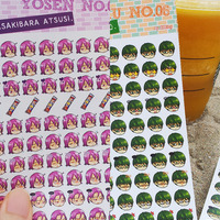 Kuroko No Basuke Stickers - Diary stickers - Kuroko , Kise  , Kasamatsu , Midorima  , Murasakibara , Akashi , Kagami , Aomine - Thumbnail 3