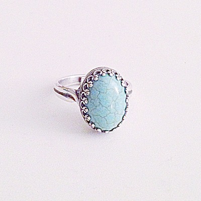 "tiffany" turquoise sterling silver ring