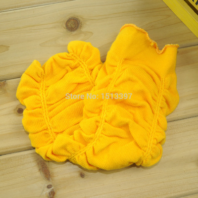 Cute cotton baby leg warmers with ruffles/kid's solid leggings for girls