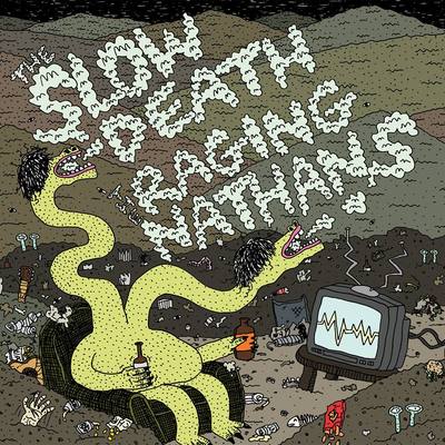 Rgf-047 the slow death/the raging nathans split 7"