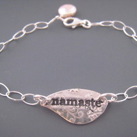 Leaf Charm Bracelet - Thumbnail 2