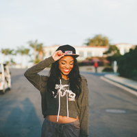 Ladies Hoodie World Map - Thumbnail 2