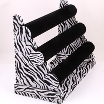 Zebra Print Bracelet Organizer