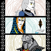 Hylian Court Poster - Arrows - Thumbnail 1