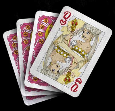 Princess Bonus Royal Cards - Moon Prism Playing Cards