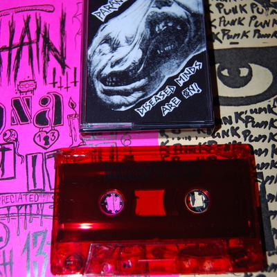 Parantumation "diseased minds are on" tape