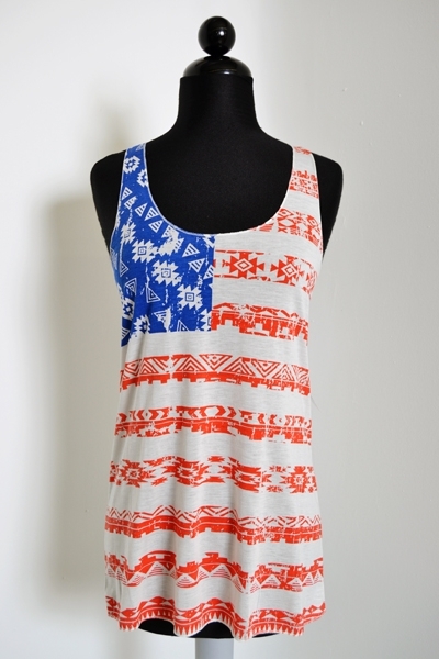 American Flag Tank