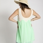 Neon Green Summer Lace Tunic Tank-1