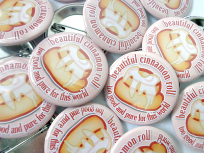 Beautiful Cinnamon Roll pin