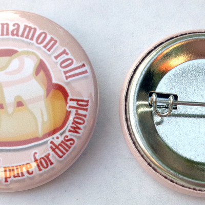 Beautiful cinnamon roll pin