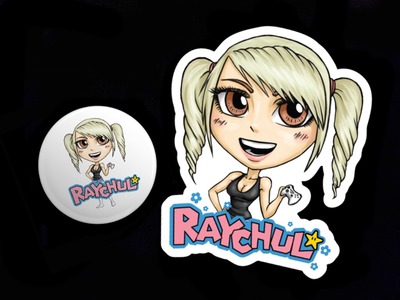 Button & Sticker COMBO