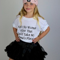 You Had me at Hello Girls Pink Black Beanie - Thumbnail 1