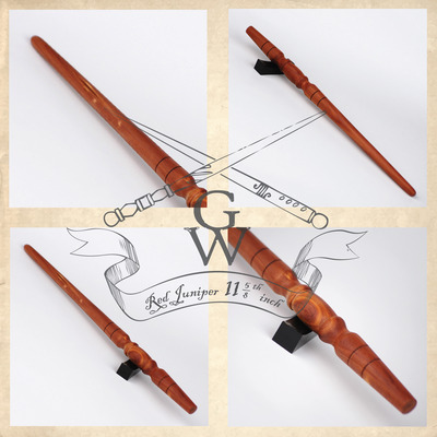 Red juniper wand 11 5/8 inch