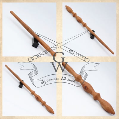 Sycamore wand 12 inch