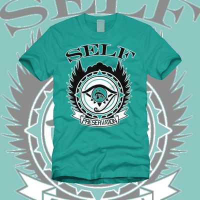 U.gly brand "seal of self" designer tee (jade)