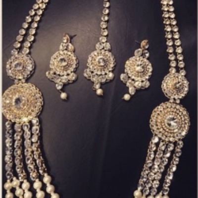 Maharani set - silver
