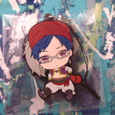 Free! petanko rubber strap 2 - haruka / rin / makoto / nagisa / rei -