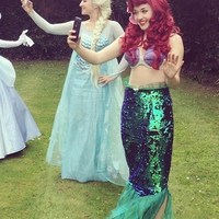 P141 Ariel tail sea plant fin high waist mermaid - Thumbnail 2