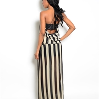 Striped Maxi - Thumbnail 1