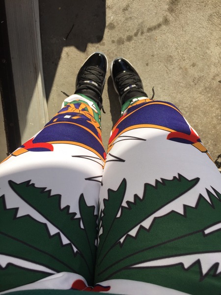 Unisex White Joggers COA