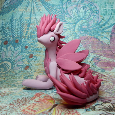 Pink maned dragon