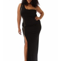 Black Style dress PLUS - Thumbnail 1