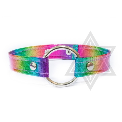 Rainbow choker  